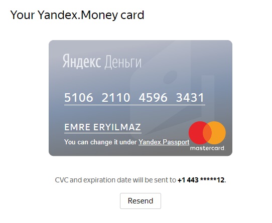 yandex money